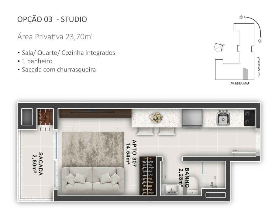 OPÇÃO 03 - Studio